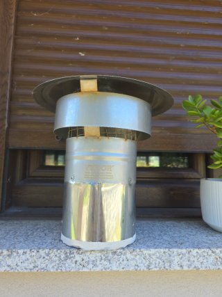 Sombrero chimenea VEVOR inoxidable 150mm diametro