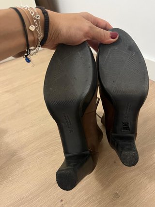 Botines Pons Quintana Piel Marrón Talla 39