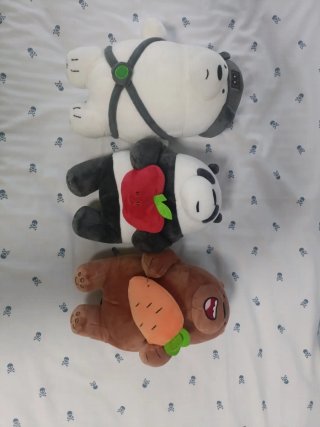 Peluche We Bare Bears (Somos Osos)