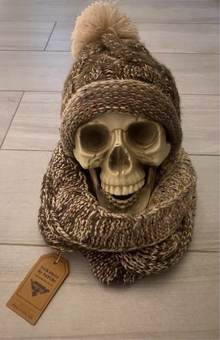 Complementos,Nuevo!Conjunto gorro y cuello Privata