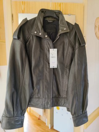 Cazadora Piel Zara Talla S