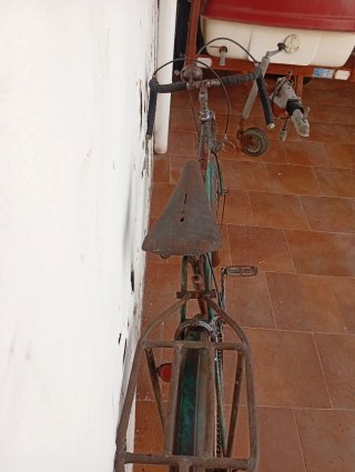 Bicicleta de media carrera clásica