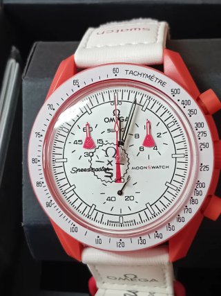 Speedmaster MoonSwatch mission Marte