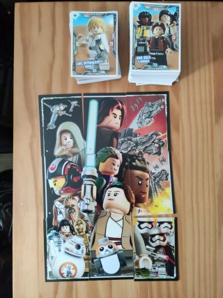 Cartas LEGO Star Wars Serie 3 y 6 LE