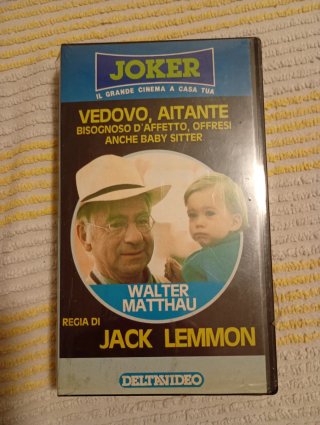 VHS Vedovo, aitante, bisognoso d'affetto