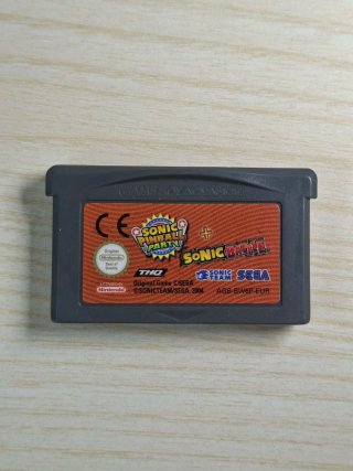 Gioco Sonic Pinball Party + sonic battle GBA