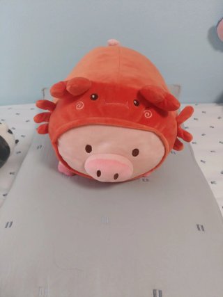 Peluche Cerdito Cangrejo Miniso