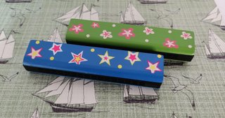 NUEVO Armónica infantil de madera colores