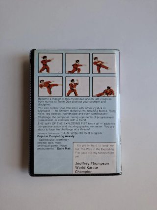 Juego Exploding Fist para Amstrad