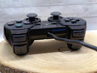 Mando PS2 (PlayStation 2) Sony Negro