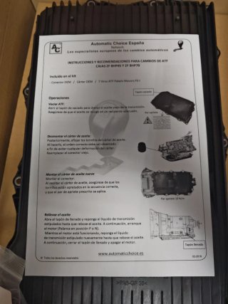 Kit Mantenimiento Caja Cambios ZF 8HP disponibles
