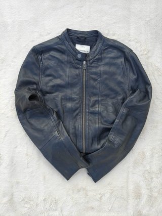 Cazadora de Cuero Negro J.Lindbergh | Vintage L