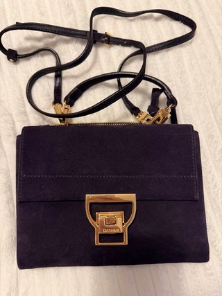 Bolso Coccinelle Piel Auténtica Morado