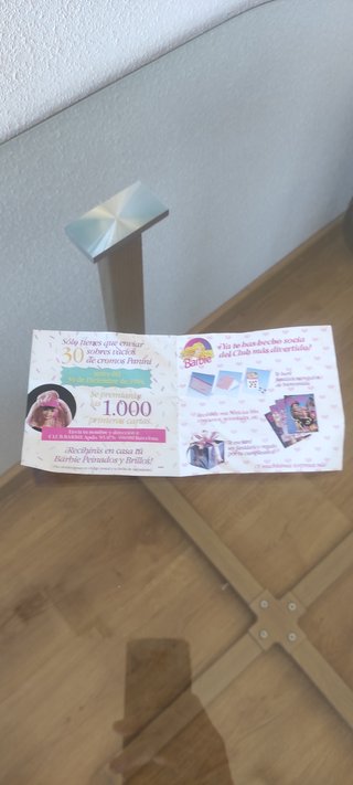 Cromos Barbie 1993 Mattel + Bollettino