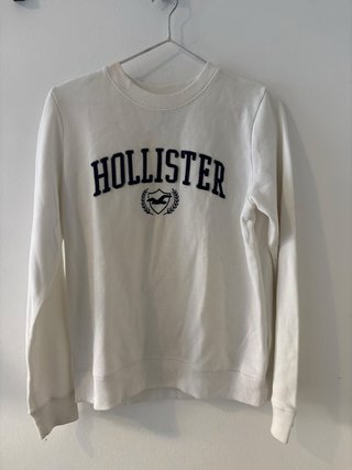 Sudadera Hollister Blanca