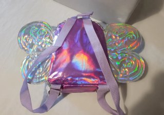 Mochila Claire's Menina com Lantejoulas e Asas