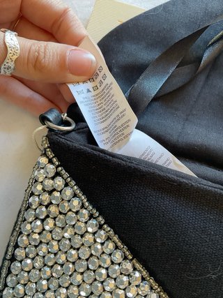Bolso de fiesta plateado Primark