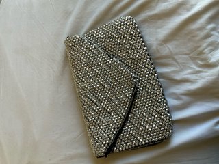 Bolso de fiesta plateado Primark