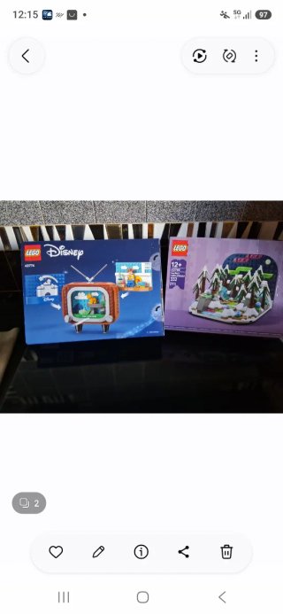 Premetto che tutti  2 Set Lego Disney 40774 e 4