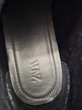 Botines de Piel Zara Talla 44