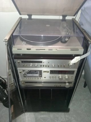 Equipo de Sonido Technics con Mueble