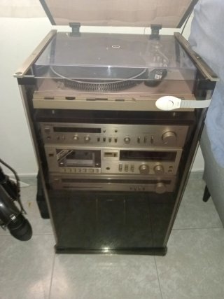 Equipo de Sonido Technics con Mueble