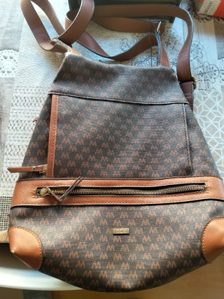 Bolso mochila Misako marrón