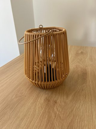 Lámpara Rattan Decorativa Solar
