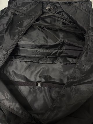 Borsa porta abiti Fila vintage verde oliva