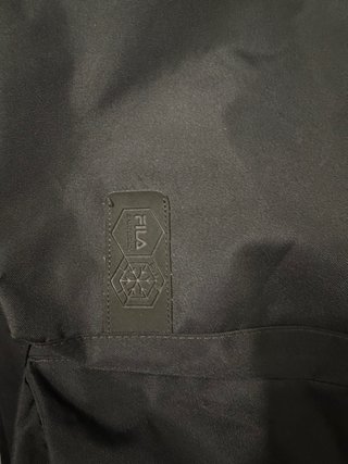 Borsa porta abiti Fila vintage verde oliva