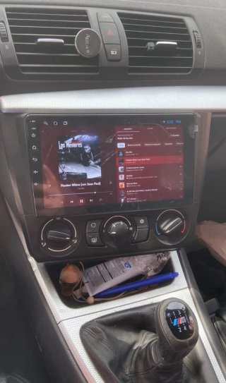Rádio GPS para BMW E81 E82 E87 E88