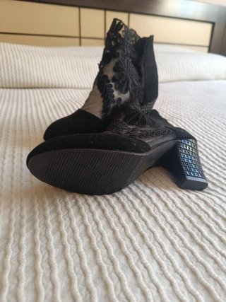 Botines Negros Talla 37