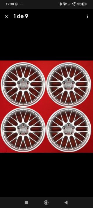 4 Llantas Audi Speedline 19 4F0601025BL