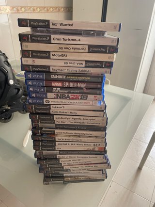 Lote de 30 Juegos para PS2 y PS4
