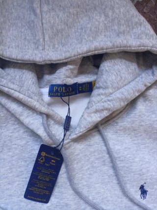 Sudadera Ralph Lauren Gris