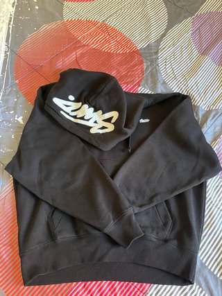 Sudadera Bershka Negra con Logo