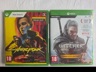 Cyberpunk 2077 y The Witcher 3 Xbox