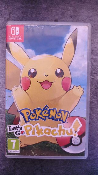 Pokémon: Let's Go, Pikachu! Nintendo Switch