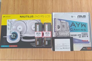 Combo AM5 7800x3d/B850AYW/32GB/CORSAIR