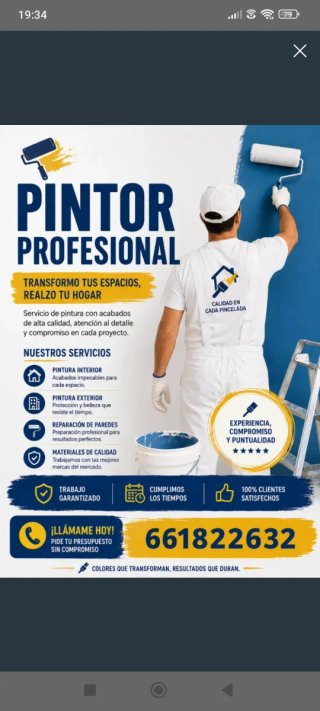 Servicio de Pintura Profesional