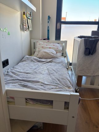 Cama Infantil Blanca de Ikea