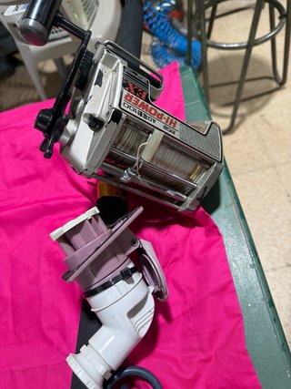 Carrete Eléctrico Ryobi AD 100 Hi-Power