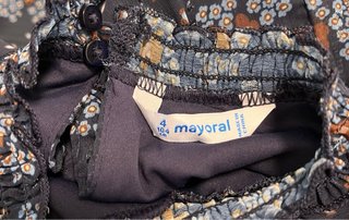 Vestido Mayoral Talla 4 + Chaleco  Reversible