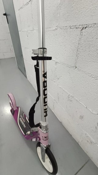 Patinete Plegable HUDORA Morado