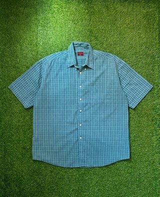 Camisa Manga Corta Cuadros Burton Menswear London