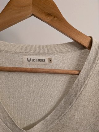 Camiseta Sistemaction XS, Beige/Dorado.