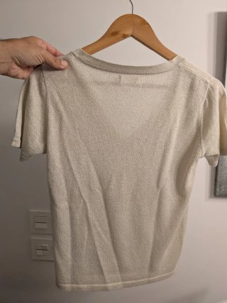 Camiseta Sistemaction XS, Beige/Dorado.