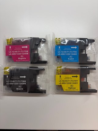 18 CARTUCHOS DE TINTA PARA BROTHER
