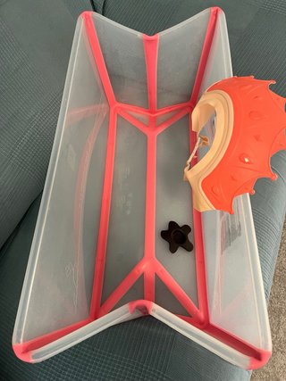 Bañera Stokke plegable + diadema baño