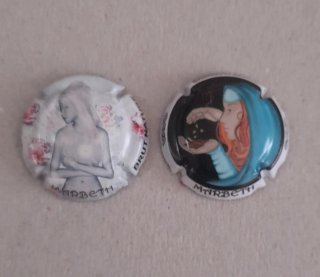 2 xapes/plaques/chapas de Cava Marbeth